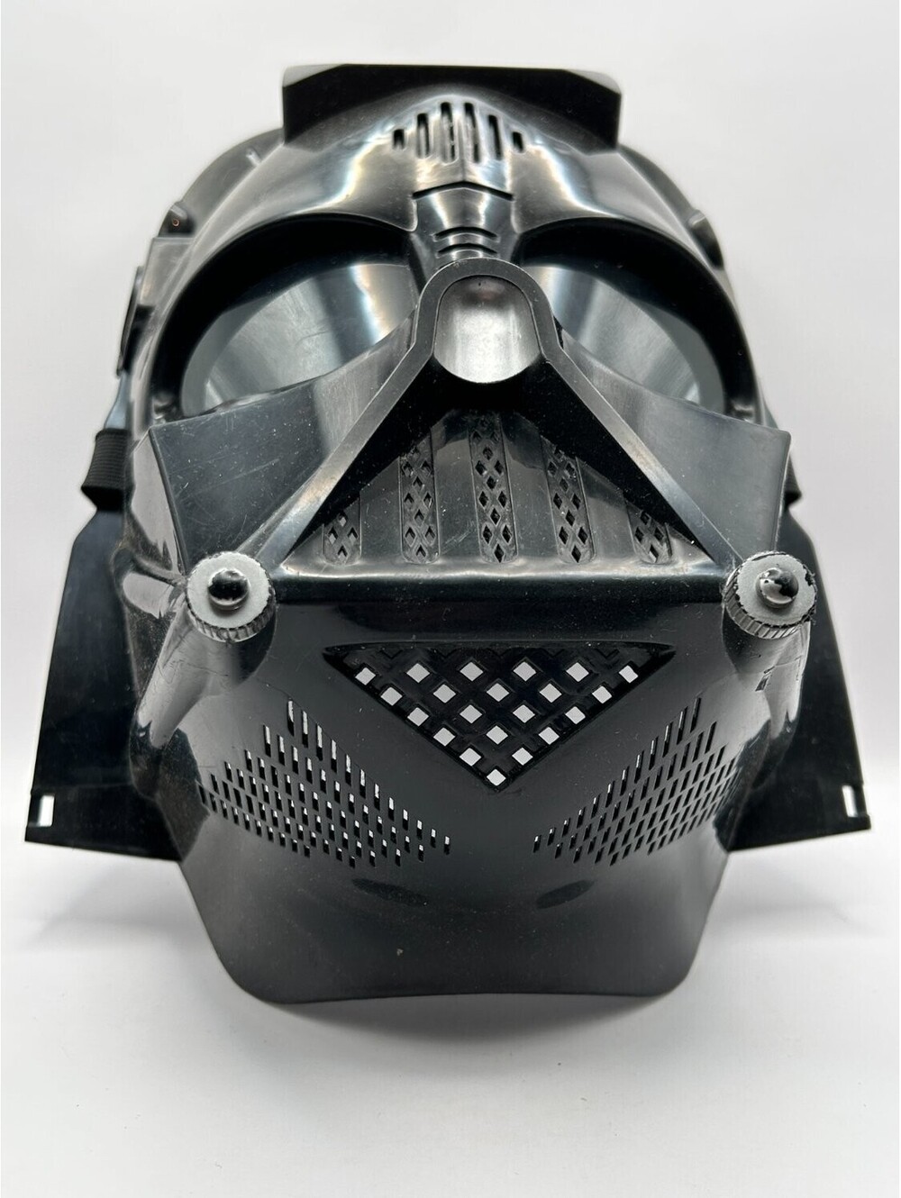 Hasbro Star Wars Darth Vader 2004 Voice Changer Mask Black Electronic Works - Picture 4 of 6
